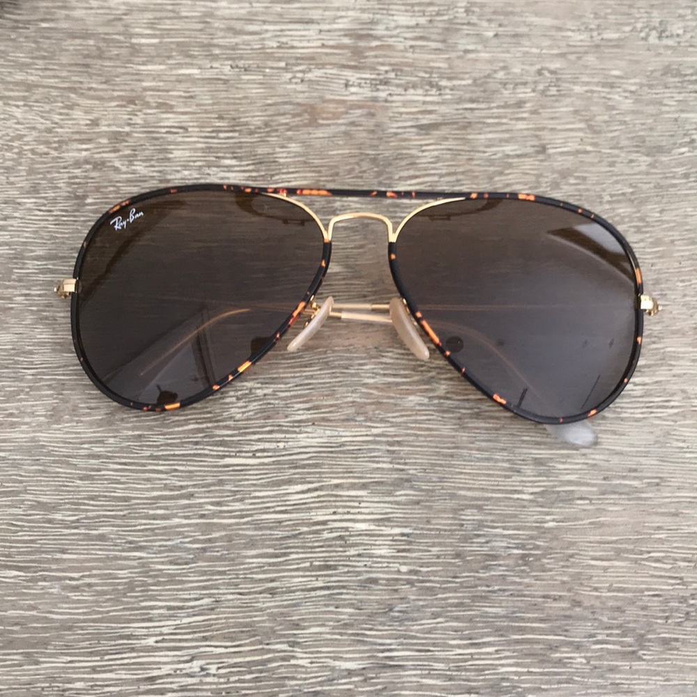 New Ray-Ban tortoise frame aviators